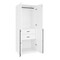 Manhattan Comfort Lee Wardrobe Closet 2.0 in White, 3PK 3-WC002-WH - alternate 5